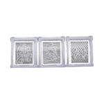 Click Pujan Silver Coated Acrylic Idols - Ganesh Lakshmi, Radha Krishna for Home & Office Decor - Image 2