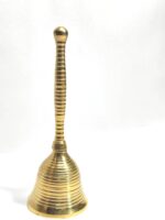Click Pujan Brass Pooja Bell (Regular) for Arti Prayer | Temple Home Mandir Diwali Decoration | Spiritual Gift - Image 4