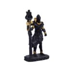 Black Aghori Shiva idol with Trishul, ideal for Diwali, housewarming, or Shivratri home decor.