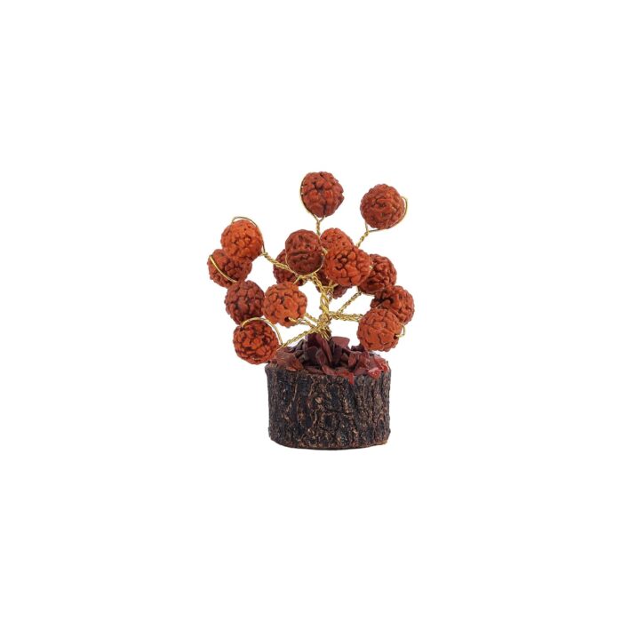 Click Pujan Rudraksh Tree - Small Beads Tree for Health, Luck & Home Décor - Image 1