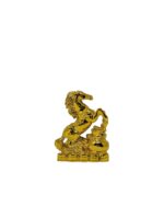 Click Pujan Golden Horse Set of 2 with Wealth Pot - Money & Power Vastu Showpiece - Image 3