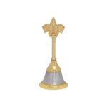 Click Pujan Pooja Bell with Garud Sitting On Top || Garuda Ganti | Vedic Ghanti for Daily Worship, Havan, and Rituals | Perfect for Temples, Meditation Spaces