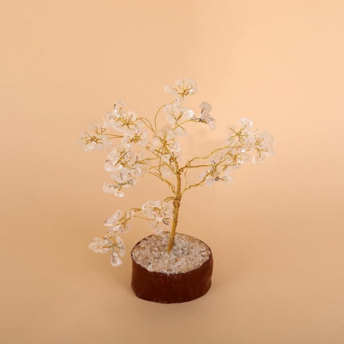 Click Pujan White Crystal Tree - Good Luck Bonsai for Home Decor & Gifts - Image 4