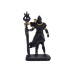 Click Pujan Shiva Aghori Standing - Black Idol with Trishul | Home Decor Gift for Diwali Housewarming Shivratri