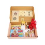Click Pujan Shree Lakshmi Pujan Kit - Divine Samagri Box with Dhoop, Chandan, Gangajal