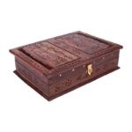 Click Pujan Book Stand + Box | Holder for Ramayan, Gita, Guru Granth Sahib | Foldable Home Temple Decor & Gift - Image 6