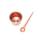 Click Pujan Aachmani - Copper Regular | Jal Patra with Achmani Spoon Set for Poojan Purpose | Traditional Religious Water Pot with Spoon for Spiritual Use - Image 2