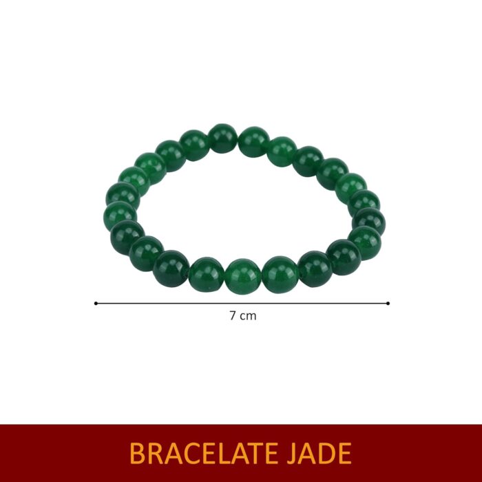 Click Pujan Bracelet - Aventurine | Stone Beads for Women Long Distance Relationships | Natural Green | Attract Money Cash Flow and Wealth for Men and Women - Image 3