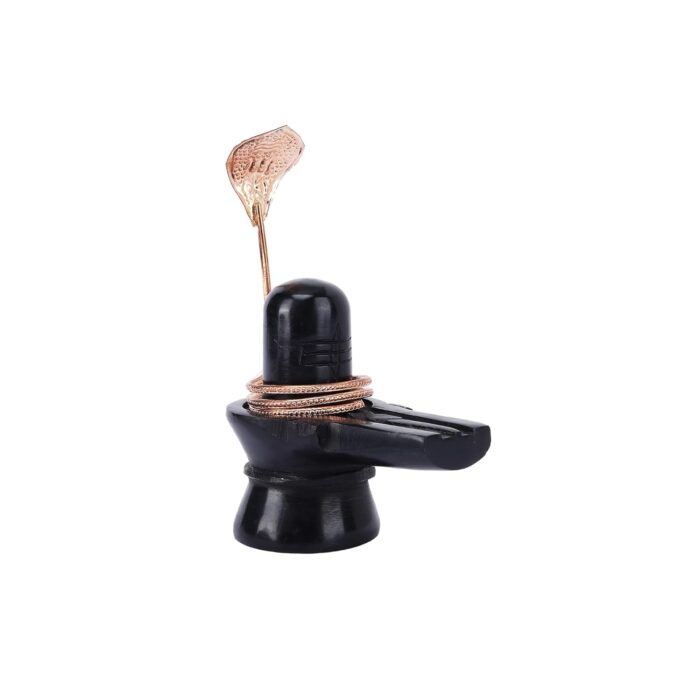 Click Pujan Naag Idol – Snake for Shivling Abhishek, Rudra Puja & Home Mandir. Handcrafted spiritual decor, ideal for temple worship and divine rituals. Enhance your sacred space with this authentic metal figurine, perfect for daily pooja and spiritual ambiance. - Image 1