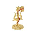Click Pujan Trishul with Damru – Golden Brass Lord Shiva |Trident with Drum for Temple | Ideal for Home Mandir, Pooja Decoration, and Spiritual Rituals - Image 3