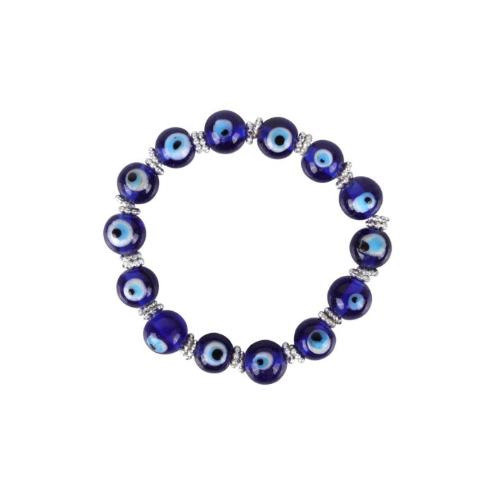 Click Pujan Bracelet- Evil Eye | Stone Beads for Women Long Distance Relationships | Natural Green | Attract Money Cash Flow and Wealth for Men and Women - Image 4