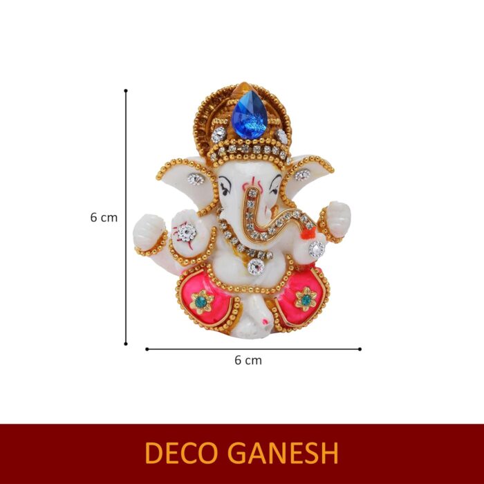 Click Pujan Ganesh - Poly Deco | Religious/Corporate Gifts Decorative Showpiece | Home/Office/Living Room/Decorative Items/Home Décor - Image 5