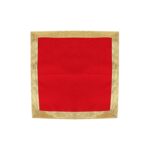 Click Pujan Red Cloth with Border – Set of 2 (12x12 Inch) | Traditional Pooja Fabrics for Temple | Home Mandir, Religious Rituals, Offerings, and Spiritual Decorations - Image 4