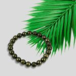 Click Pujan Natural Pyrite Crystal Bracelet | Unisex Stretchable Healing Stone Bracelet | for Wealth, Abundance, Confidence, Success, and Protection | Spiritual Energy Jewellery for Men and Women - Image 7
