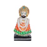 Click Pujan Khatu Shyam – 5 Inch Brass Idol | Divine Decorative Showpiece for Home Temple, Office Desk, Living Room Décor | Ideal Spiritual and Corporate Gift - Image 2