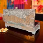 Click Pujan Designer Box - Resin - Decorative Storage Box Elegant Jewellery & Gift Box for Home Décor Multipurpose Item for Festivals & Gifting - Image 2
