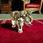 Click Pujan Elephant Idol - Resin - Decorative Showpiece for Home & Office | Feng Shui Vastu Item for Good Luck, Prosperity & Protection | Auspicious Elephant Statue for Pooja & Gifting - Image 2
