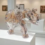 Click Pujan Elephant Idol - Resin - Decorative Showpiece for Home & Office | Feng Shui Vastu Item for Good Luck, Prosperity & Protection | Auspicious Elephant Statue for Pooja & Gifting - Image 5