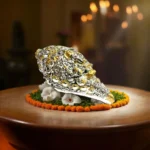 Click Pujan Ganesh Design Shankh - Resin - 5 Inch Decorative Pooja Shankh for Home Temple Auspicious Vastu Item for Daily Puja, Navratri & Spiritual Décor (1)