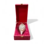 Click Pujan Ganesh Design Shankh - Resin - 5 Inch Decorative Pooja Shankh for Home Temple Auspicious Vastu Item for Daily Puja, Navratri & Spiritual Décor - Image 2