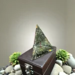 Click Pujan Pyrite Pyramid - Natural Stone - Vastu & Reiki Healing Crystal | Energy Generator for Good Luck, Wealth & Protection | Decorative Spiritual Item for Home & Office - Image 4