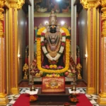 Click Pujan Tirupati Balaji Charan Idol - Metal - Spiritual Pooja Item | Lord Venkateswara Charan Paduka | Devotional Statue for Mandir, Home Temple & Daily Worship - Image 2