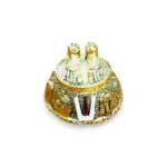 Click Pujan Tirupati Balaji Charan Idol - Metal - Spiritual Pooja Item | Lord Venkateswara Charan Paduka | Devotional Statue for Mandir, Home Temple & Daily Worship - Image 4
