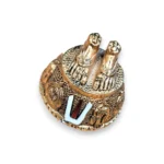 Click Pujan Tirupati Balaji Charan Idol - Metal - Spiritual Pooja Item | Lord Venkateswara Charan Paduka | Devotional Statue for Mandir, Home Temple & Daily Worship - Image 5