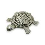 Click Pujan Tortoise Plate - Metal - Vastu & Pooja Item | Feng Shui Tortoise for Good Luck & Prosperity | Decorative Pujan Plate for Home Temple & Daily Rituals - Image 2